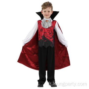 Costume de cosplay de cosplay de garçons de vampire d&#39;Halloween